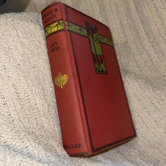 Vintage Rare 1925 Copy of Louisa May Alcott’s “Jo’s Boys”-See Photos-Illustrated - Picture 2 of 12